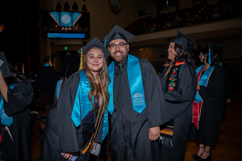 Two graduates
