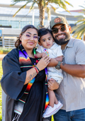 Family with graduate
