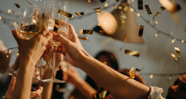 People celebrating