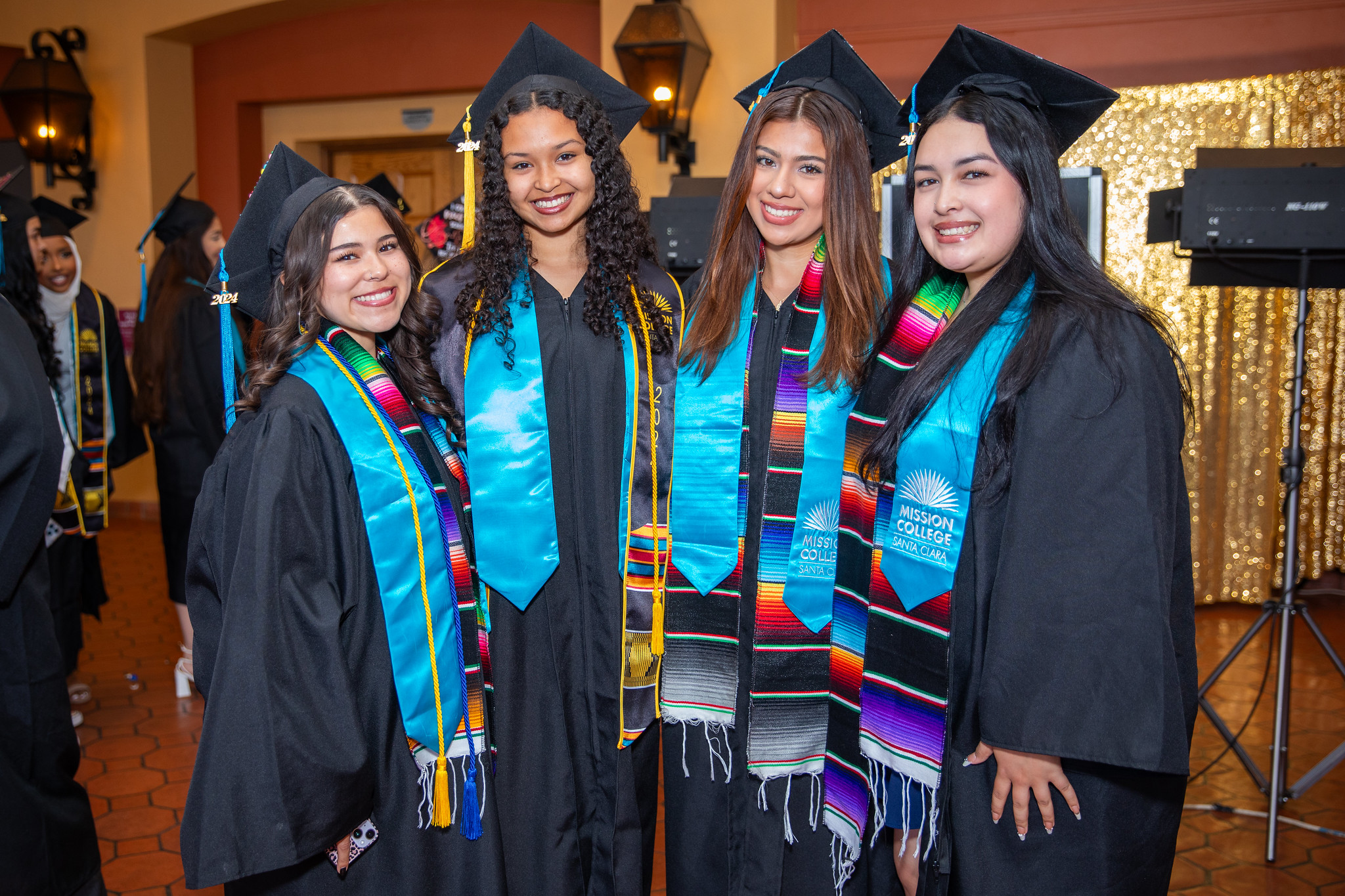 Graduates posing for picture