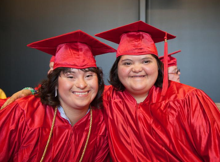 Students with College of Adaptive Arts 